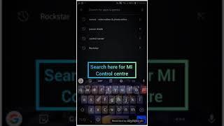 How to apply a MI control centre in any Android phone | Fone tech