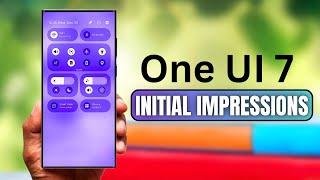 Samsung's One UI 7 - First Impressions