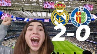 VICTORIA MUY IMPORTANTE del Real Madrid 2-0 Getafe en el Santiago Bernabéu  REACCIÓN MADRIDISTA