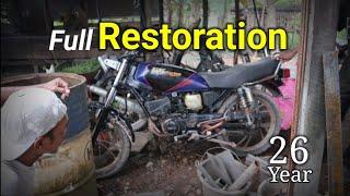 FULL RESTORATION OF 1998 YAMAHA RXKING MASTER (Prat 1). 