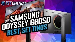 Best Settings Guide for the Samsung Odyssey G80SD - don't miss these!