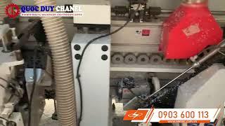 AUTOMATIC EDGE BANDING MACHINE - OPERATE AUTO EDGE BANDING MACHINE