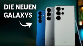 Smartphone Vergleich: Samsung Galaxy S25, S25+ & S25 Ultra im Test vs S24 & iPhone