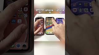 iPhone XR vs iPhone 11 vs iPhone 12 INSANE Speed Test! You WON’T Believe Who Wins!  #Shorts#viral