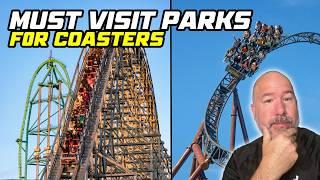 10 Theme Parks With The BEST Roller Coasters!