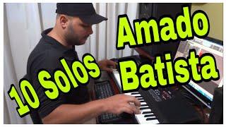 10 SOLOS DE AMADO BATISTA NO TECLADO KORG MICROARRANGER POR EMMANUEL SAMPAIO