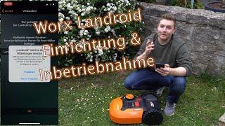 Mähroboter - Worx Landroid M (WR141E) Einrichtung