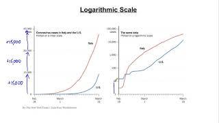 CoronaVirus Maths: Logarithmic Scale - What?