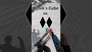 Rubik's Cube vs. Skiing