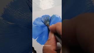 Easy one Stroke painting ️#shorts #art #easydrawing #floraart #satisfying #creative #painting