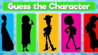 Guess the Disney Character by the Silhouette