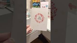 Make a Christmas card with me!!️ #shorts #christmas #craft #trending