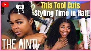 NEW Hair Tool Alert for Natural Hair | Cut Your Styling Time in Half with The Mint