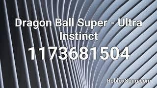 Dragon Ball Super - Ultra Instinct Roblox ID - Roblox Music Code