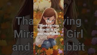 The Thanksgiving Miracle: A Girl and Her Rabbit #ThanksgivingMiracle #GirlAndHerRabbit #HolidayMagic