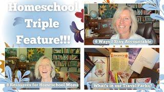 Homeschool Resources||Accountability||Homeschool Travel Packs!