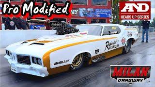  *New Records Set!!! - Pro Modified - September - A&D Heads Up Series - Milan Dragway