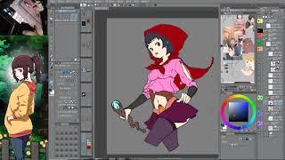 clip studio paint ex 고급 채색팁 채색 이쁘게 하는 법 이쁜색 고르는 법