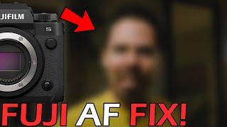 I Fixed Fujifilm Autofocus: WITHOUT THE FIRMWARE