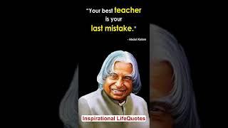 Abdul Kalam Golden Words #shorts #InspirationalLifeQuotes