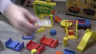 Playskool Familiar Places Holiday Inn Playset! Great Vintage Toy!