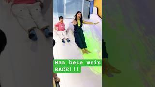 Zayn is growing so fast! #mother #son #play #slide  #momlife #toddlers #kidsvideo #viralvideo #love