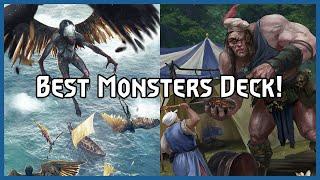 Best Monsters Deck This Season! Gwent Pro Rank Gameplay