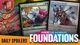 Foundations MTG Spoilers | Eldrazi Return, Mythic Wurm, Another Elf Lord and More!