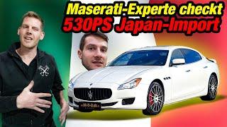 Maserati-Experte checkt meinen billigen Japan-Import Quattroporte GTS