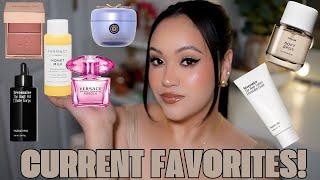 CURRENT FAVORITES! ️ SKINCARE, FRAGRANCE, BEAUTY & MORE! | AMY GLAM 