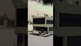 ДОМ + ЯХТА=ХАУСБОТ #плавдом #хаусбот #houseboat