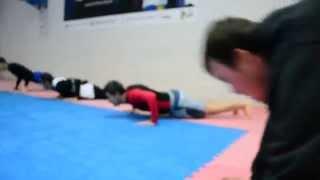 Одна из тренировок в Kozak Grappling Team Kyiv. Вахтанги Кистаури