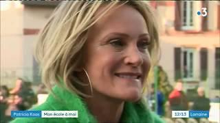 Patricia Kaas de retour dans son école primaire pour inaugurer un musée