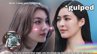 (LingOrm) LING GAY PANIC WHEN ORM TEASING HER FOR A KISS?| Orm hugging Ling and blushed hard