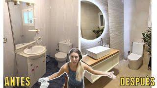 BAÑO de 60 AÑOS a BAÑO LUJOSO Cambio EXTREMO de LAVABO ️ Increíble Resultado