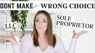 Sole Proprietor or LLC - Which is Right for My Business?