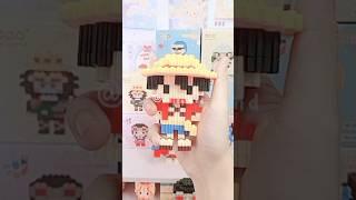 Luffy & Zoro One Piece Bricks Nano Blocks ️‍️ #lego #bricks #onepiece #shorts