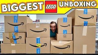 My BIGGEST LEGO HAUL UNBOXED!