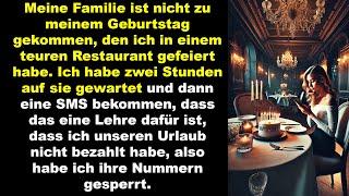 Familie kam nicht zum Geburtstag, um Lektion zu erteilen – wegen nicht bezahltem Urlaub blockiert.