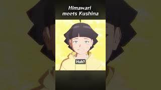 Himawari meets Kushina