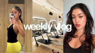 Weekly Vlog | Workouts of the Week, New Year Habits + Projects