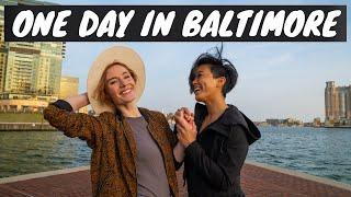 Baltimore Maryland Vlog | TRAVEL VLOG 2021 | Maryland Crabs in Charm City