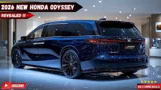 The New 2026 Honda Odyssey: Comfort, Convenience, & Confidence on the Road!