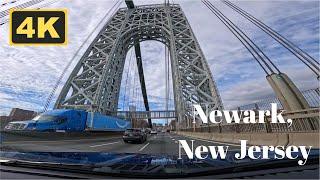 Newark, New Jersey, USA  4K Drive (2024)