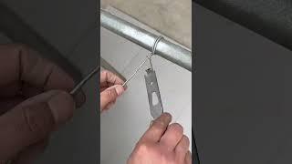 It is easier and faster than winding wire with pliers #tools