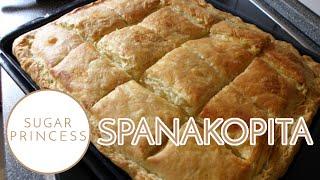 Griechische Spinatpastete - Spanakopita - How to make greek spanakopita