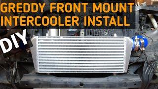 Greddy Front Mount Intercooler Install on MonteroSport | DIY