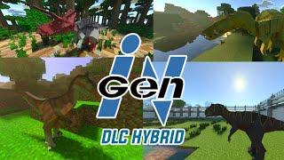 ADDON INGEN UNIVERSE DLC HYBRID showcase model mcpe/mcbe