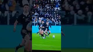 Mark Tele'a try. All Blacks vs Italy 24.