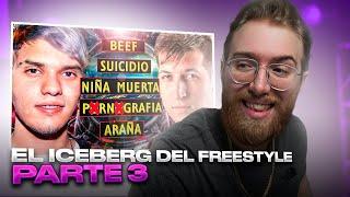 RODRIGO QUESADA REACCIONA A EL ICEBERG DEL HUMOR DEL FREESTYLE PARTE 3